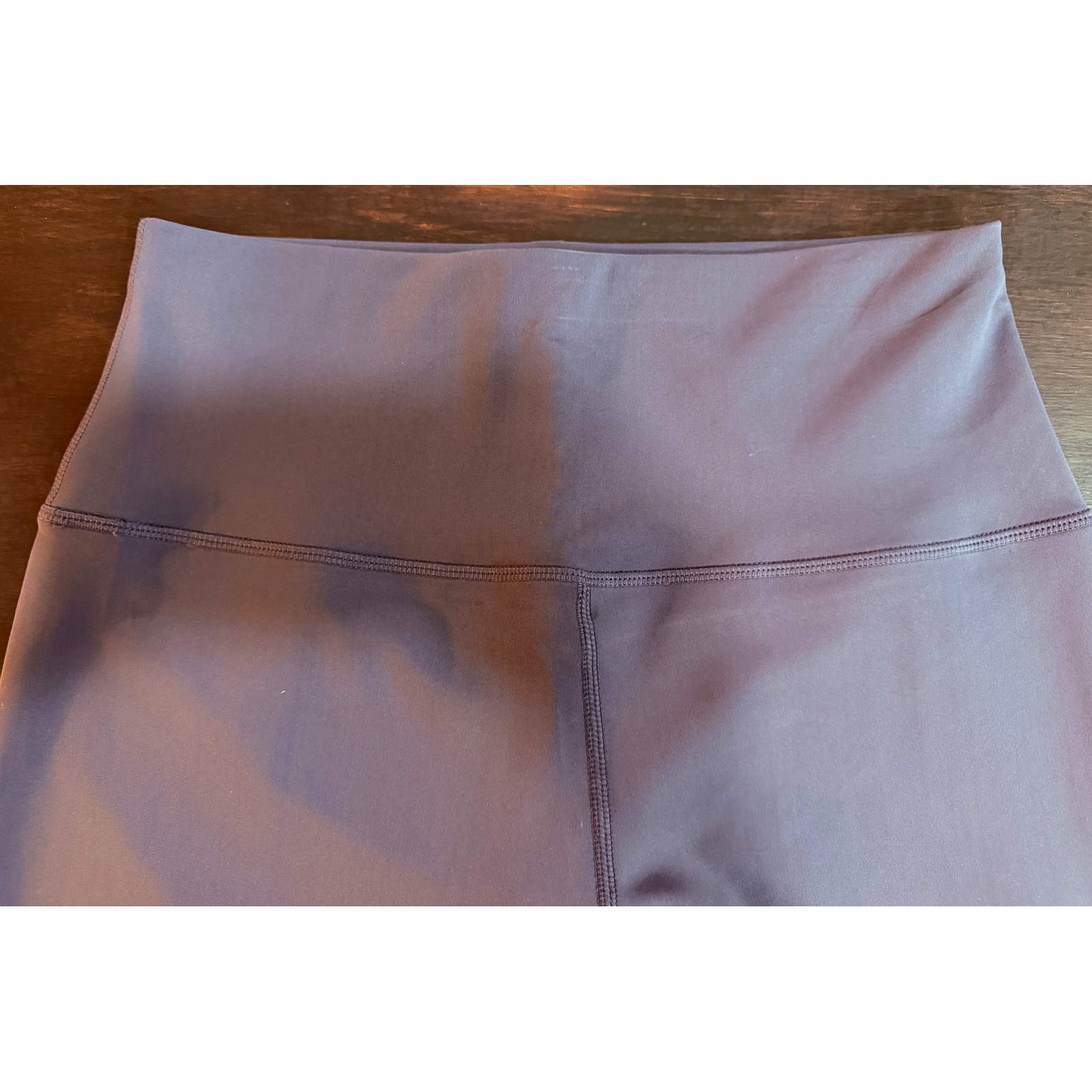 Nwt Ava Lane Womens L High Waisted Athletic Leggings Charcoal Gray Inseam 28" — image 7 of 8